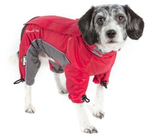 Helios Blizzard Full-Bodied Adjustable and 3M Reflective Dog Jacket (size: X-Large)