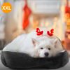 Pet Dog Bed Soft Warm Fleece Puppy Cat Bed Dog Cozy Nest Sofa Bed Cushion