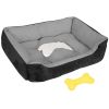 Pet Dog Bed Soft Warm Fleece Puppy Cat Bed Dog Cozy Nest Sofa Bed Cushion