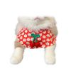 Small Dog Cat Cute Cherry Bibs Scarf Pet Bandana Neckerchief Accessories