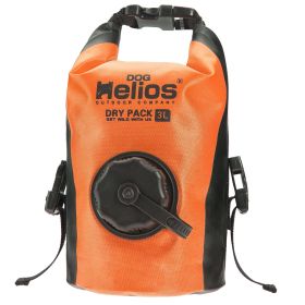 Dog Helios 'Grazer' Waterproof Outdoor Travel Dry Food Dispenser Bag (Color: Orange)